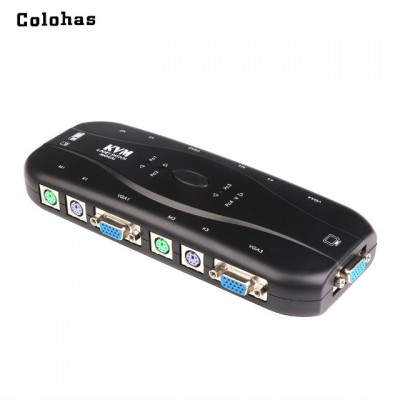 Switch 4 portas ps/2 kvm manual kvm-k04 S